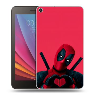 Силиконовый чехол на Huawei MediaPad T1 7.0 с принтом Дедпул Deadpool