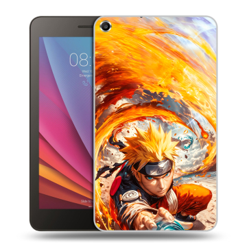 Силиконовый чехол на Huawei MediaPad T1 7.0 с принтом Аниме Наруто Naruto