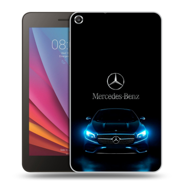 Силиконовый чехол на Huawei MediaPad T1 7.0 с принтом Mercedes Мерседес Силиконовый чехол на Huawei MediaPad T1 7.0 с принтом Mercedes Мерседес