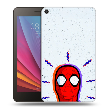 Силиконовый чехол на Huawei MediaPad T1 7.0 с принтом Spiderman Человек паук Силиконовый чехол на Huawei MediaPad T1 7.0 с принтом Spiderman Человек паук