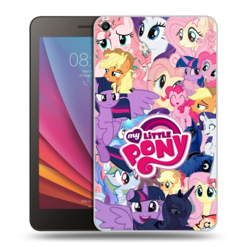 Силиконовый чехол на Huawei MediaPad T1 7.0 с принтом My little pony Дружба чудо Силиконовый чехол на Huawei MediaPad T1 7.0 с принтом My little pony Дружба чудо