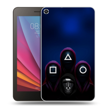 Силиконовый чехол на Huawei MediaPad T1 7.0 с принтом Игра Кальмара Силиконовый чехол на Huawei MediaPad T1 7.0 с принтом Игра Кальмара