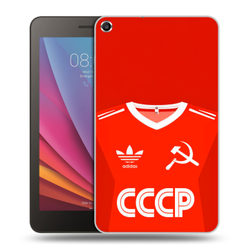 Силиконовый чехол на Huawei MediaPad T1 7.0 с принтом Флаг Герб СССР Силиконовый чехол на Huawei MediaPad T1 7.0 с принтом Флаг Герб СССР