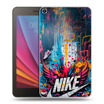 Силиконовый чехол на Huawei MediaPad T1 7.0 с принтом Nike Найк