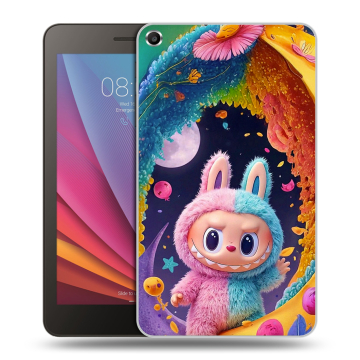 Силиконовый чехол на Huawei MediaPad T1 7.0 с принтом Labubu Лабубу