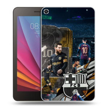 Силиконовый чехол на Huawei MediaPad T1 7.0 с принтом Messi Barcelona