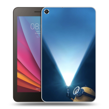 Силиконовый чехол на Huawei MediaPad T1 7.0 с принтом Миньоны