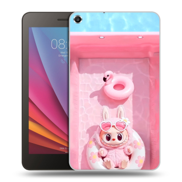 Силиконовый чехол на Huawei MediaPad T1 7.0 с принтом Labubu Лабубу