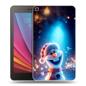 Силиконовый чехол на Huawei MediaPad T1 7.0 с принтом Новый год Силиконовый чехол на Huawei MediaPad T1 7.0 с принтом Новый год