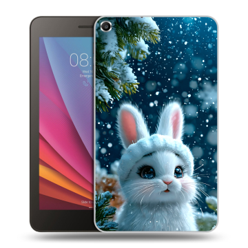 Силиконовый чехол на Huawei MediaPad T1 7.0 с принтом Новый год Силиконовый чехол на Huawei MediaPad T1 7.0 с принтом Новый год