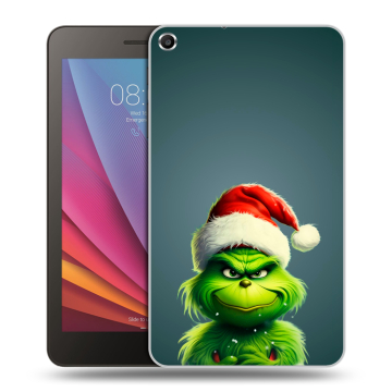 Силиконовый чехол на Huawei MediaPad T1 7.0 с принтом Новый год Силиконовый чехол на Huawei MediaPad T1 7.0 с принтом Новый год
