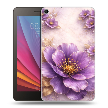 Силиконовый чехол на Huawei MediaPad T1 7.0 с принтом женский