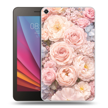 Силиконовый чехол на Huawei MediaPad T1 7.0 с принтом женский