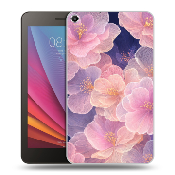Силиконовый чехол на Huawei MediaPad T1 7.0 с принтом женский Силиконовый чехол на Huawei MediaPad T1 7.0 с принтом женский