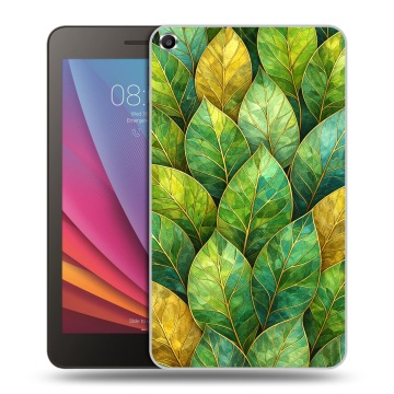 Силиконовый чехол на Huawei MediaPad T1 7.0 с принтом женский