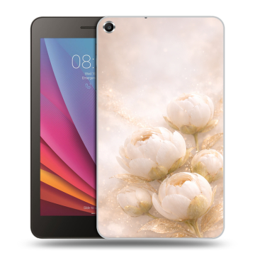 Силиконовый чехол на Huawei MediaPad T1 7.0 с принтом женский
