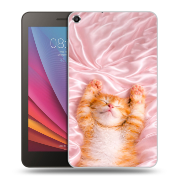 Силиконовый чехол на Huawei MediaPad T1 7.0 с принтом женский