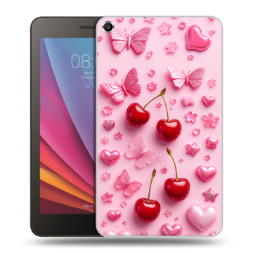 Силиконовый чехол на Huawei MediaPad T1 7.0 с принтом для девочек