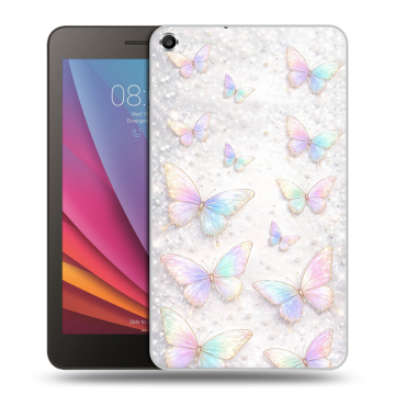 Силиконовый чехол на Huawei MediaPad T1 7.0 с принтом женский