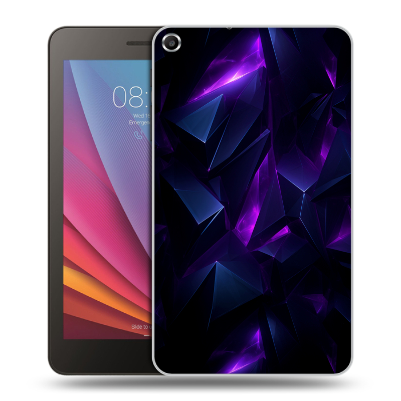 Силиконовый чехол на Huawei MediaPad T1 7.0 с принтом Абстракиция Силиконовый чехол на Huawei MediaPad T1 7.0 с принтом Абстракиция
