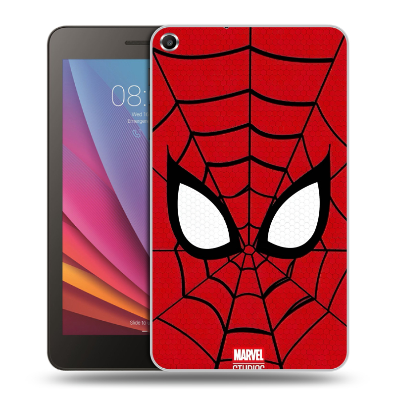 Силиконовый чехол на Huawei MediaPad T1 7.0 с принтом человек паук spiderman Силиконовый чехол на Huawei MediaPad T1 7.0 с принтом человек паук spiderman