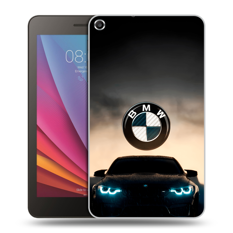 Силиконовый чехол на Huawei MediaPad T1 7.0 с принтом БМВ BMW Силиконовый чехол на Huawei MediaPad T1 7.0 с принтом БМВ BMW
