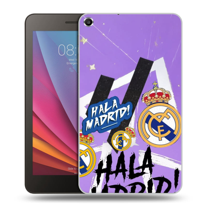 Силиконовый чехол на Huawei MediaPad T1 7.0 с принтом Real Madrid Реал Мадрид Силиконовый чехол на Huawei MediaPad T1 7.0 с принтом Real Madrid Реал Мадрид