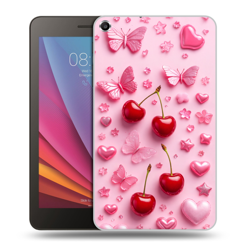 Силиконовый чехол на Huawei MediaPad T1 7.0 с принтом для девочек Силиконовый чехол на Huawei MediaPad T1 7.0 с принтом для девочек