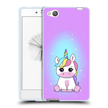 Силиконовый чехол на ZTE Nubia Z9 Mini с принтом Единорог Силиконовый чехол на ZTE Nubia Z9 Mini с принтом Единорог