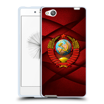 Силиконовый чехол на ZTE Nubia Z9 Mini с принтом Герб СССР Силиконовый чехол на ZTE Nubia Z9 Mini с принтом Герб СССР