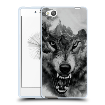 Силиконовый чехол на ZTE Nubia Z9 Mini с принтом Волк Силиконовый чехол на ZTE Nubia Z9 Mini с принтом Волк