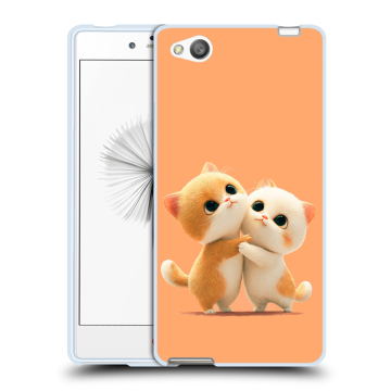 Силиконовый чехол на ZTE Nubia Z9 Mini с принтом Милые котики Силиконовый чехол на ZTE Nubia Z9 Mini с принтом Милые котики