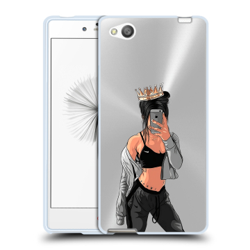 Силиконовый чехол на ZTE Nubia Z9 Mini с принтом Женские принты Силиконовый чехол на ZTE Nubia Z9 Mini с принтом Женские принты