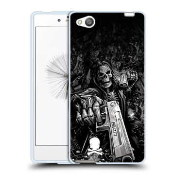 Силиконовый чехол на ZTE Nubia Z9 Mini с принтом Скелет Силиконовый чехол на ZTE Nubia Z9 Mini с принтом Скелет