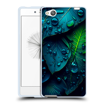 Силиконовый чехол на ZTE Nubia Z9 Mini с принтом Листья Силиконовый чехол на ZTE Nubia Z9 Mini с принтом Листья