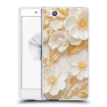 Силиконовый чехол на ZTE Nubia Z9 Mini с принтом Цветы