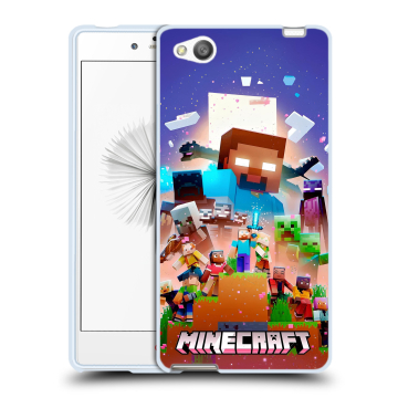 Силиконовый чехол на ZTE Nubia Z9 Mini с принтом Майнкрафт Minecraft Силиконовый чехол на ZTE Nubia Z9 Mini с принтом Майнкрафт Minecraft