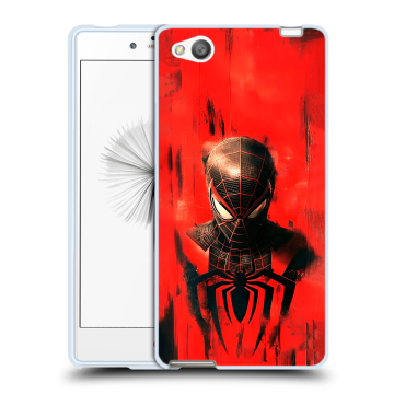 Силиконовый чехол на ZTE Nubia Z9 Mini с принтом человек паук spiderman