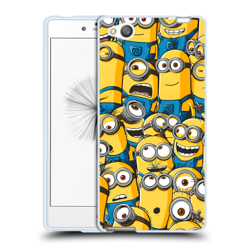 Силиконовый чехол на ZTE Nubia Z9 Mini с принтом Миньоны