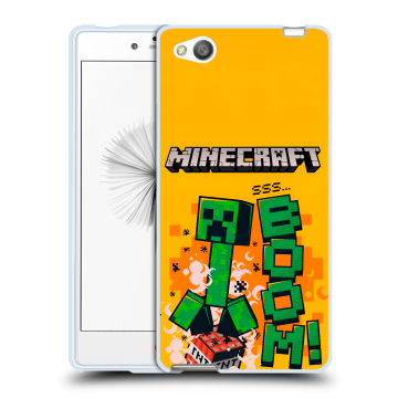 Силиконовый чехол на ZTE Nubia Z9 Mini с принтом Майнкрафт Minecraft