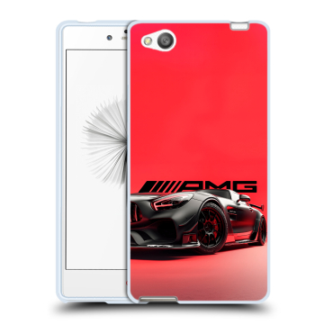 Силиконовый чехол на ZTE Nubia Z9 Mini с принтом Мерседес Mercedes AMG