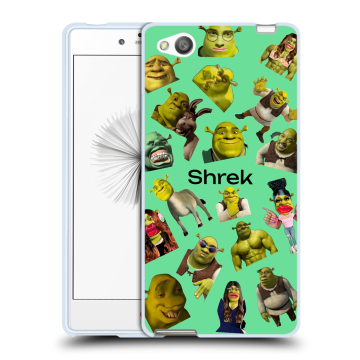 Силиконовый чехол на ZTE Nubia Z9 Mini с принтом Шрек Shrek