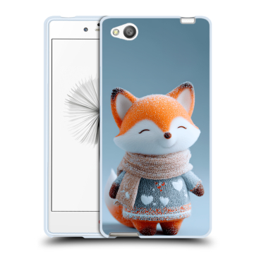 Силиконовый чехол на ZTE Nubia Z9 Mini с принтом Лиса