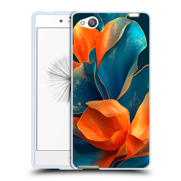 Силиконовый чехол на ZTE Nubia Z9 Mini с принтом Цветы