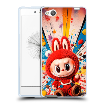 Силиконовый чехол на ZTE Nubia Z9 Mini с принтом Labubu Лабубу