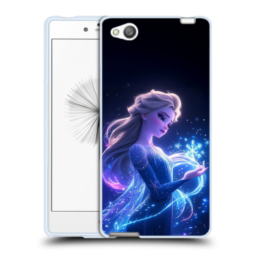 Силиконовый чехол на ZTE Nubia Z9 Mini с принтом Холодное сердце Frozen