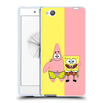 Силиконовый чехол на ZTE Nubia Z9 Mini с принтом Спанч боб Спанчбоб