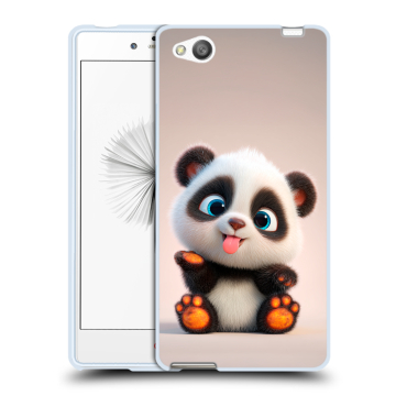 Силиконовый чехол на ZTE Nubia Z9 Mini с принтом милая панда