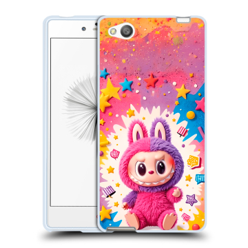 Силиконовый чехол на ZTE Nubia Z9 Mini с принтом Labubu Лабубу