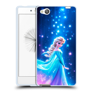 Силиконовый чехол на ZTE Nubia Z9 Mini с принтом Холодное сердце Frozen
